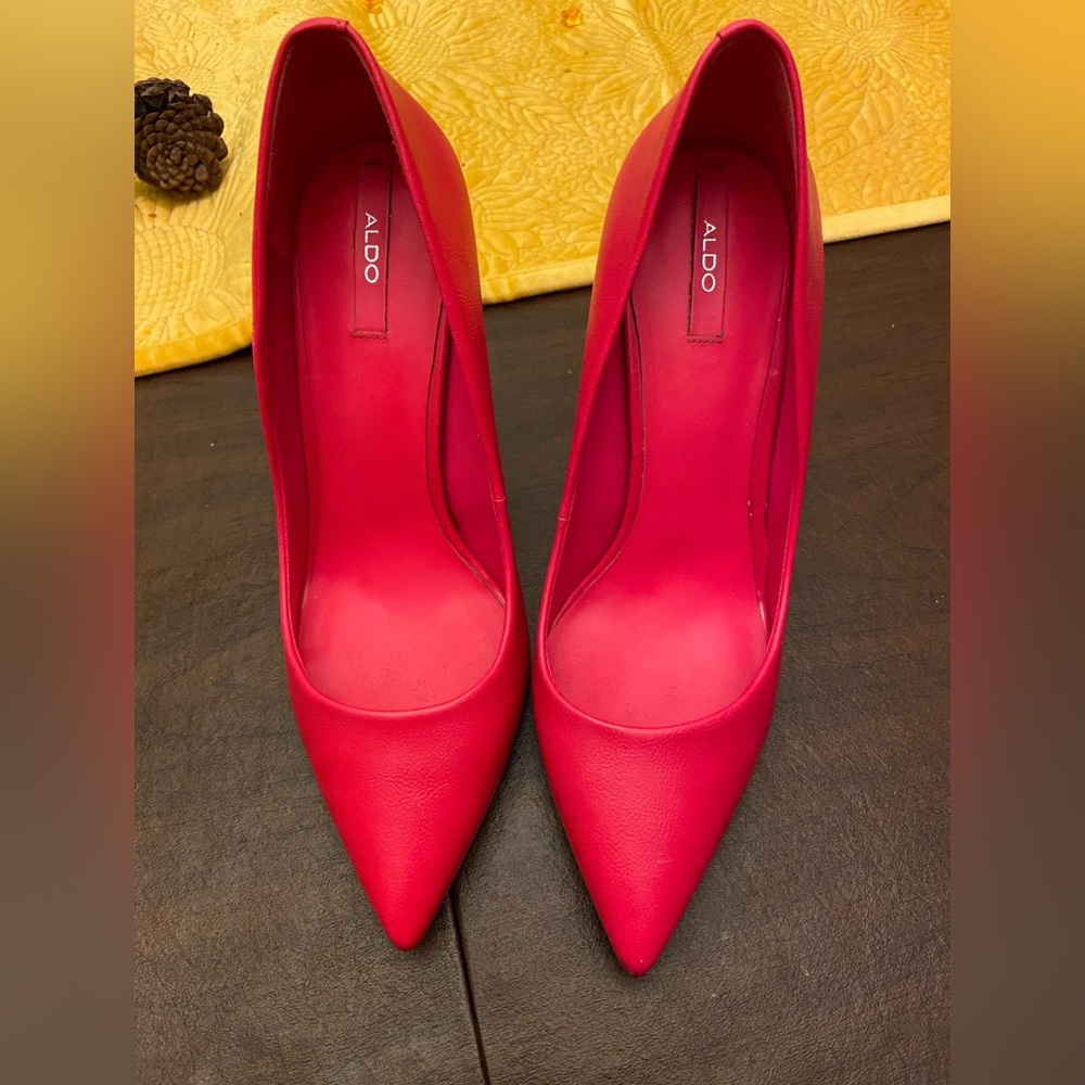 Full Pink heels| Aldo shoes|